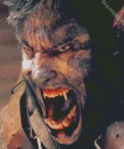 The Wolfman Horror Diamond Painting