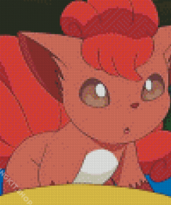 Vulpix Pokemon Diamond Painting