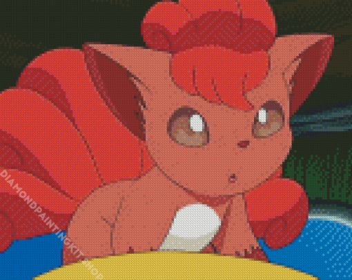 Vulpix Pokemon Diamond Painting