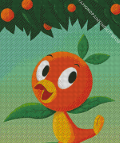 Walt Disney Orange Bird Diamond Painting