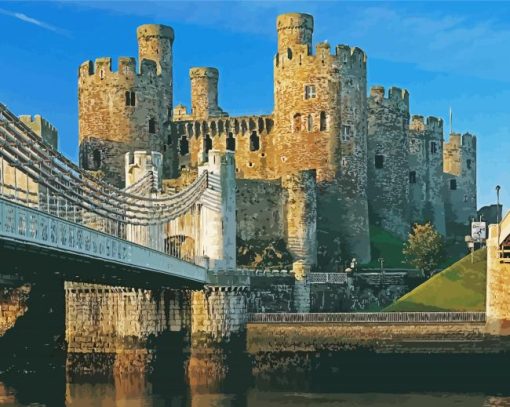 Welsh Castle Diamond Painting