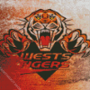 Wests NFL Tigers Logo Art Diamond Painting