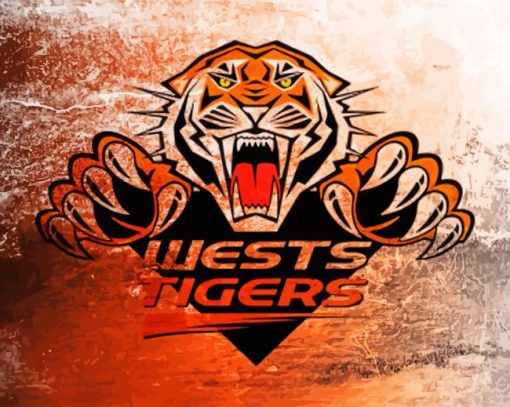 Wests NFL Tigers Logo Art Diamond Painting