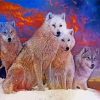 Wolf Pack Art Diamond Painting