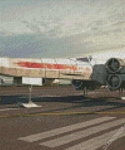 X Wing Starfighter Diamond Painting