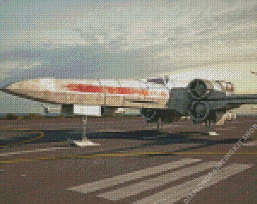 X Wing Starfighter Diamond Painting