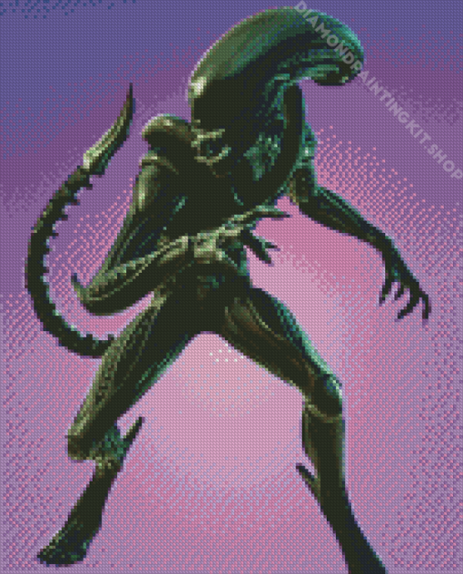 Xenomorfo Diamond Painting