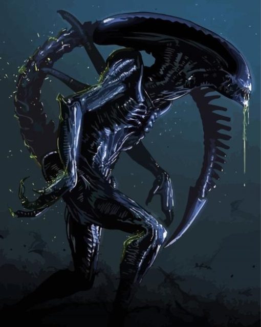 Xenomorfo Fantasy Art Diamond Painting