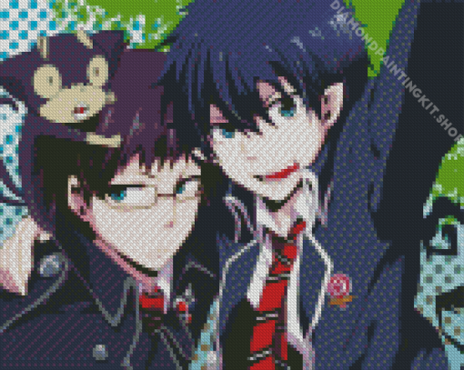 Yukio And Rin Diamond Painting