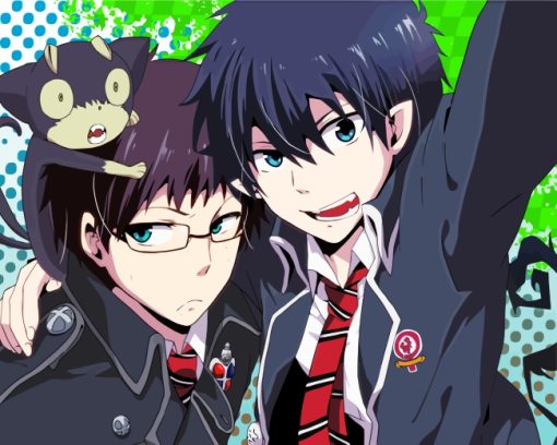 Yukio And Rin Diamond Painting