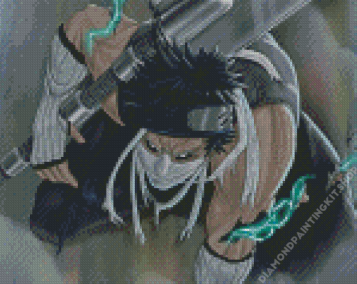 Zabuza Anime Art Diamond Painting