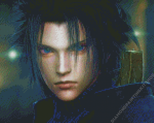 Zack Fair Face Diamond Painting