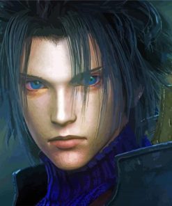 Zack Fair Face Diamond Painting