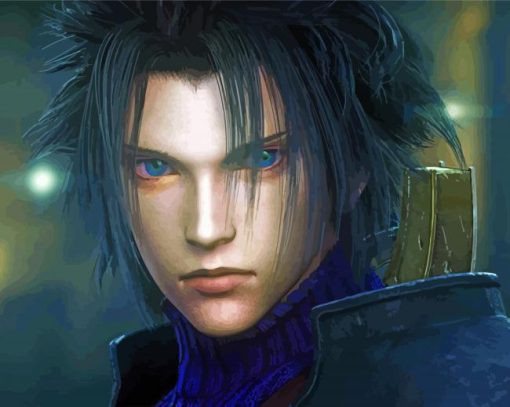 Zack Fair Face Diamond Painting