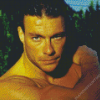 Actor Jean Claude Van Damme Diamond Painting