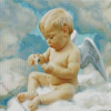 Aesthetic Baby Angel Diamond Painting