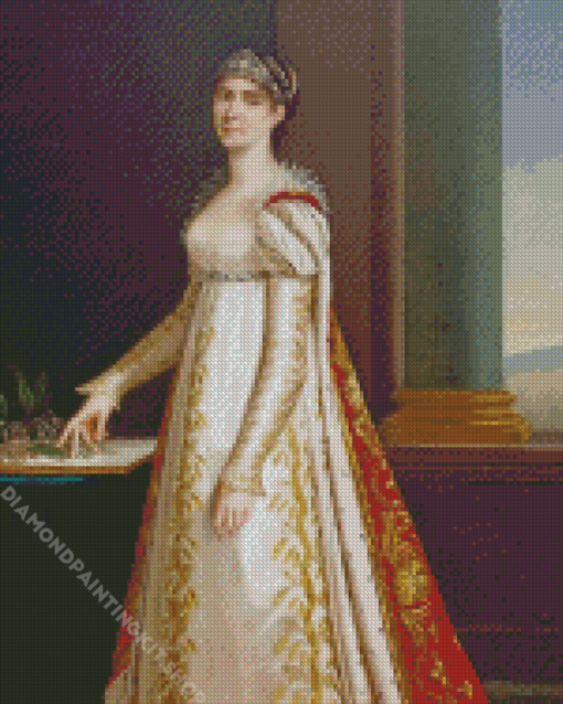 Aesthetic Empress Joséphine Diamond Painting