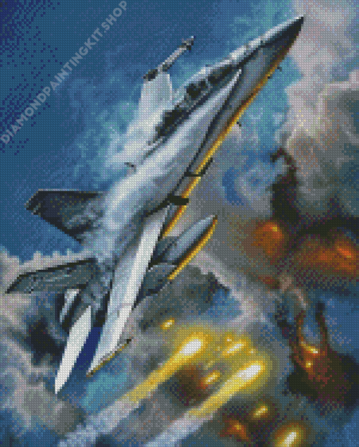 Aesthetic F18 Diamond Painting