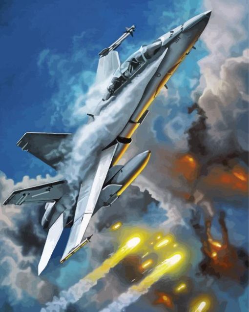 Aesthetic F18 Diamond Painting