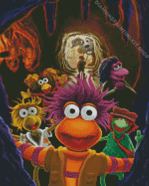 Aesthetic Fraggles Animation Diamond Painting