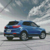 Aesthetic Hyundai Creta Diamond Painting