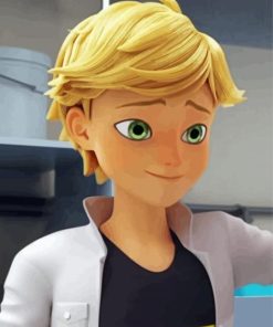 Aesthetic Miraculous Adrien Diamond Painting