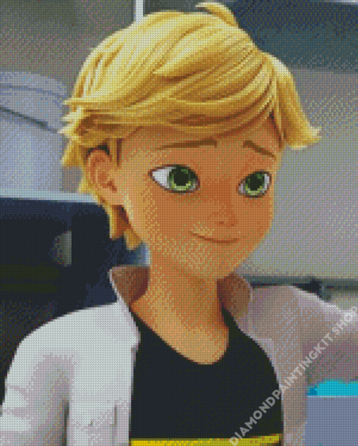 Aesthetic Miraculous Adrien Diamond Painting