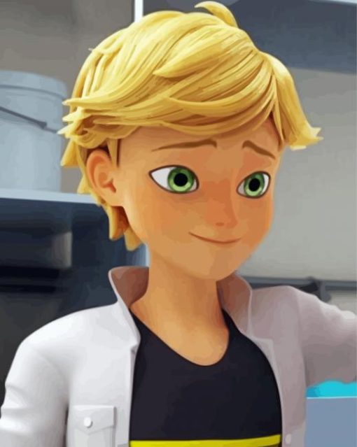 Aesthetic Miraculous Adrien Diamond Painting