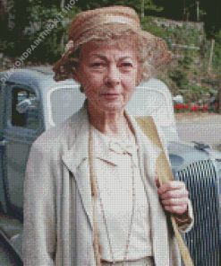 Aesthetic Miss Marple Art Diamond Painting