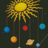 Aesthetic Planets And Stars Art Diamond Painting