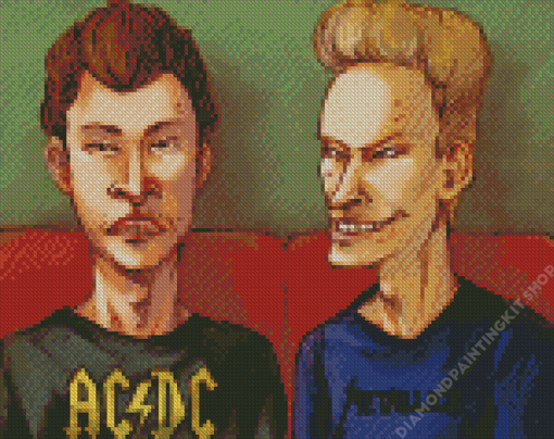 Aesthetic Beavis Art Diamond Painting