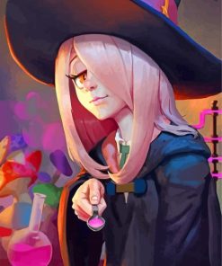 Aesthetic Little Witch Academia Diamond Painting