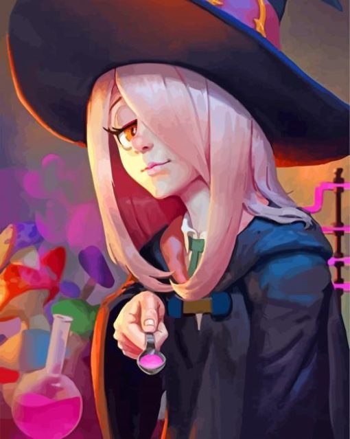 Aesthetic Little Witch Academia Diamond Painting