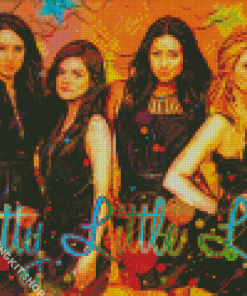 Aesthetic Pretty Little Liars Diamond Painting