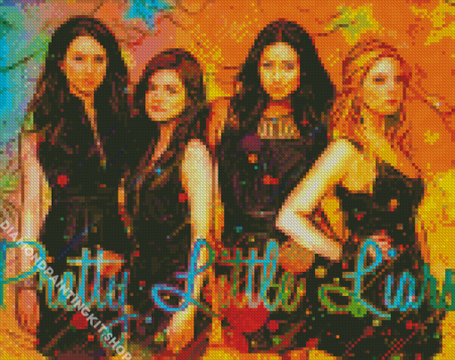 Aesthetic Pretty Little Liars Diamond Painting