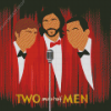 Aesthetic Two And Half Men Diamond Painting