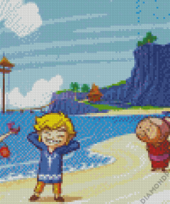 Aesthetic Windwaker Art Diamond Painting