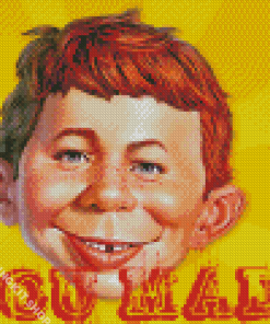 Alfred E Neuman Mad Diamond Painting