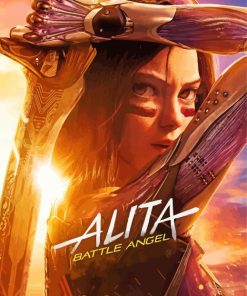 Alita Battle Angel Poster Diamond Painting