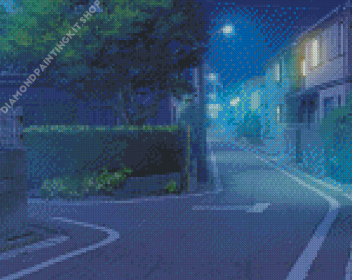 Anime Street Diamond Painting