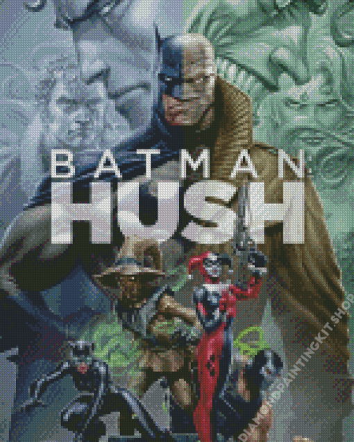 Batman Hush Poster Diamond Painting