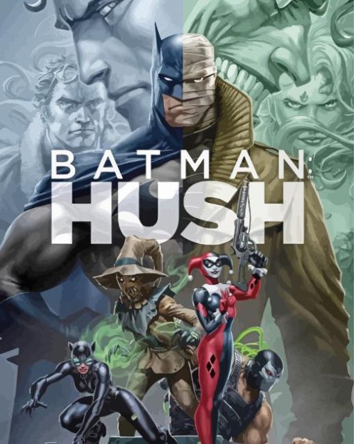 Batman Hush Poster Diamond Painting