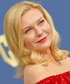 Beautiful Kirsten Dunst Diamond Painting