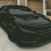 Black Civic Diamond Painting