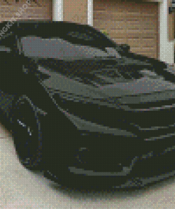 Black Civic Diamond Painting