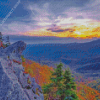 Blowing Rock Landscape Diamond Painting