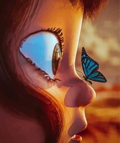 Butterfly Girl Diamond Painting