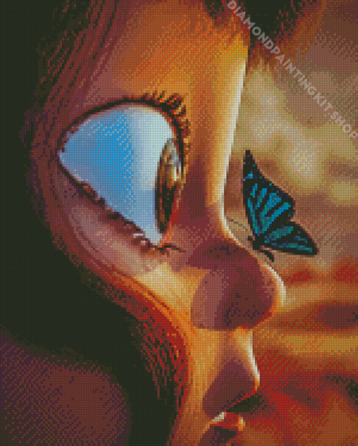 Butterfly Girl Diamond Painting