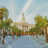 Cadiz Old Town Hall Diamond Painting