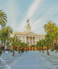 Cadiz Old Town Hall Diamond Painting